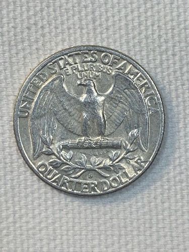 1964 D Washington Quarter   DHQ0169