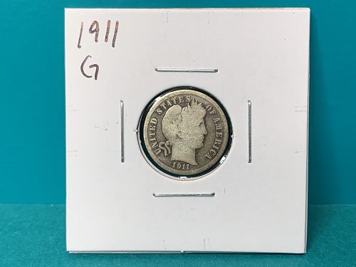 1911-P Barber Dime