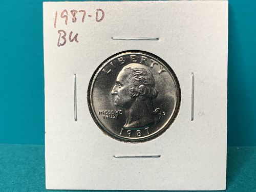 1987-D Washington Quarter