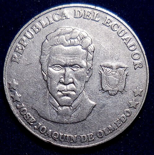 ✅2000 Ecuador 25 Centavos✅