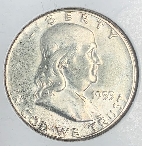 1955 Franklin Half BU (#3582)