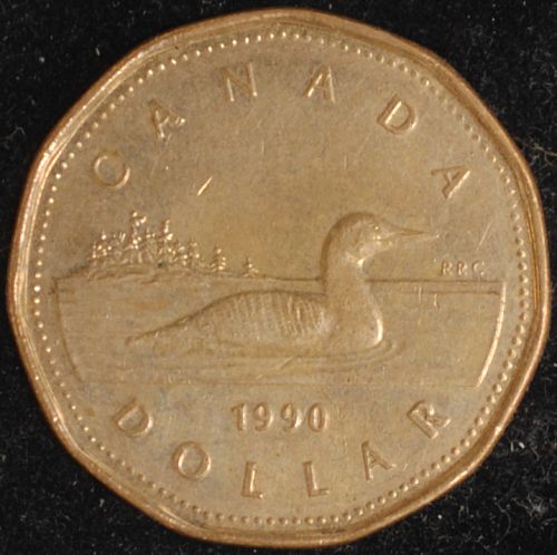1990 Canada Dollar XF