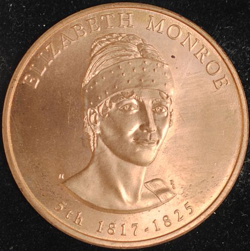 2008 Elizabeth Monroe First Spouse Medal