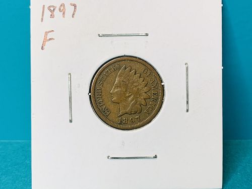 1897-P Indian Head Cent