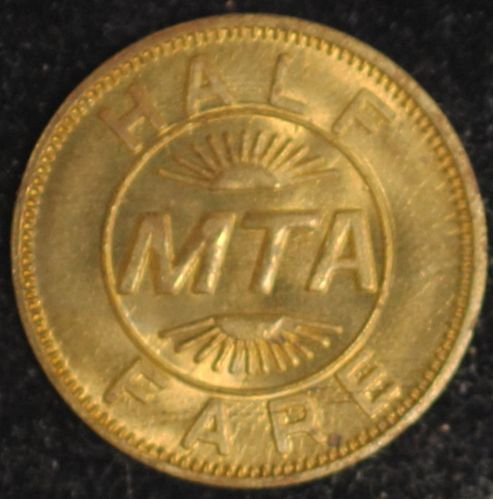 Metropolitan Transit Authority (Des Moines, Iowa) Half Fare Token