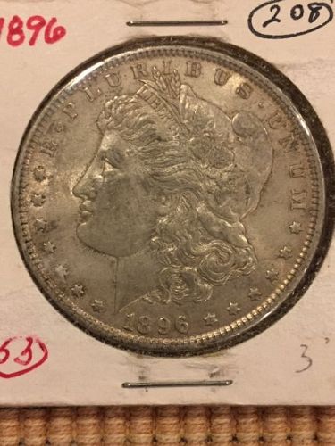 1896 MORGAN SILVER DOLLAR