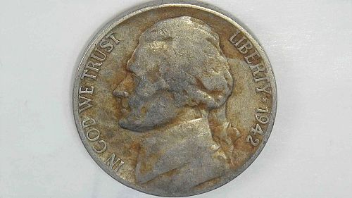 1942-P Jefferson Nickel - #002 - (VF)