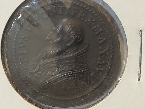 Papal medal Pius V 1566-1572