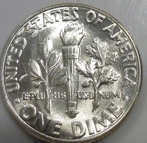 GEM BU MS Quality 1946-P Roosevelt Dime. High Quality ( 233-2 )