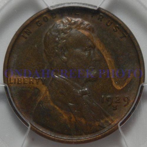 1929-S Lincoln Cent PCGS XF-45