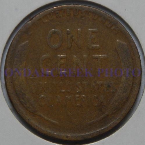 1917 Lincoln Cent Lamination Error