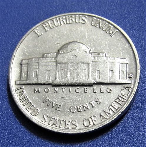 1960-D 5 Cents - Jefferson Nickel