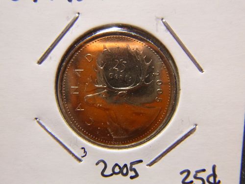 CANADIAN  2005 25 CENTS