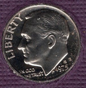 1975 S Roosevelt Dimes - #11-3