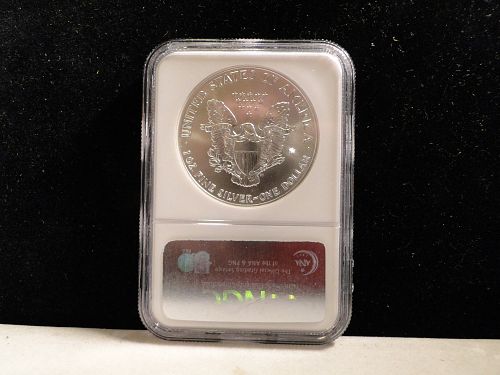 1992 American Silver Eagle - NGC MS 69