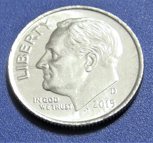 2015-D 10 Cents - Roosevelt Dime