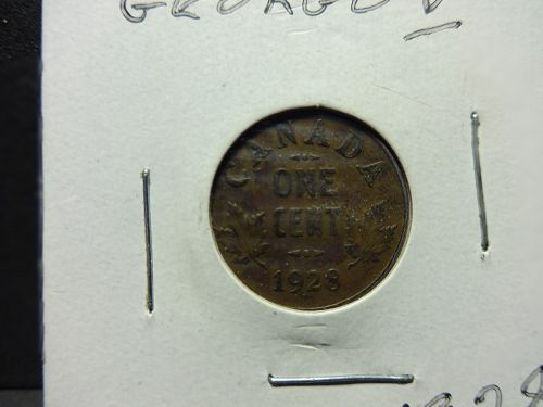 Canada 1 cent 1928  👀*Small Cent*