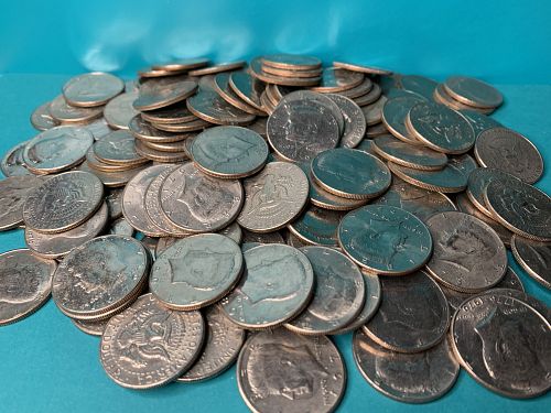 1 roll (20) Kennedy Half Dollars (1971-2000)