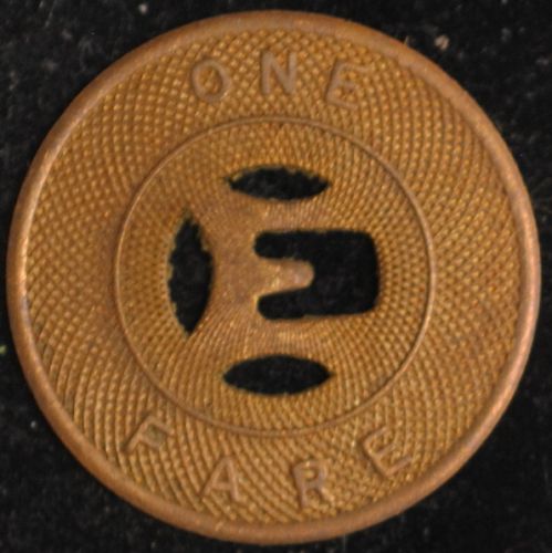 Dept. Of Transportation, Elgin, Illinois Fare Token IL 270D