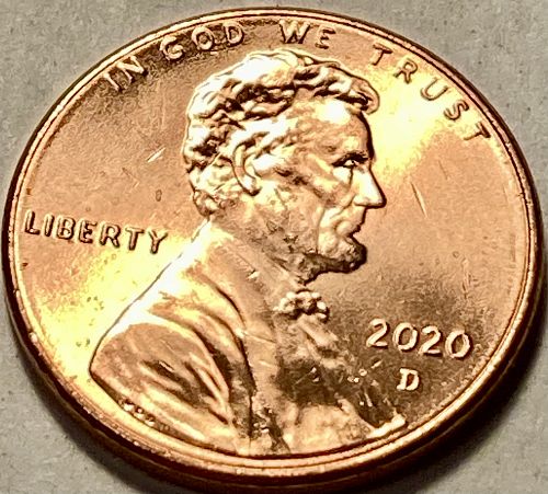 2020 D Lincoln Shield Cent Small Cents