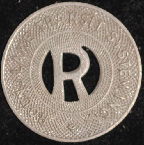 Round Lake Transit System, INC. (Illinois) Fare Token IL 765A