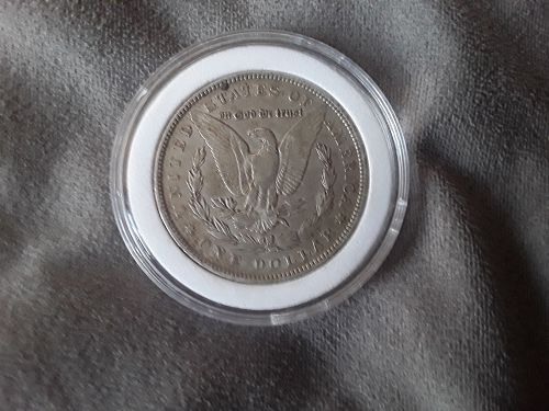 1892 MORGAN SILVER DOLLAR EF