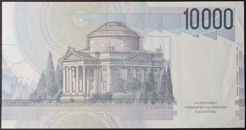 Italy P112d 10000 Lire XF+
