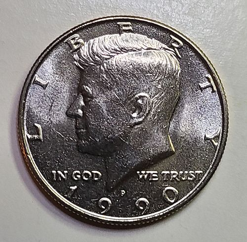 1990-P Kennedy Half Dollar MS-64 (Near Gem)