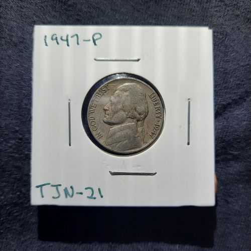 1947 P&S Jefferson nickels