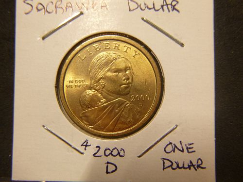 Native American & Sacagawea Dollars 2000 D