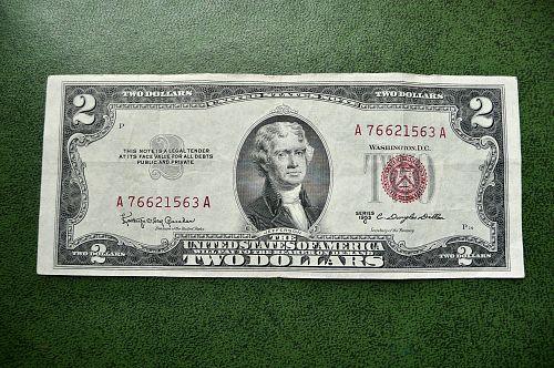 1953-C $2.00 United States Note