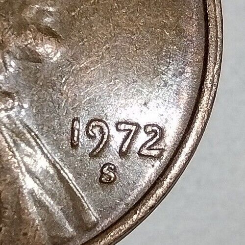 1972 S Lincoln Memorial Cent Error Coin DDO DDR penny