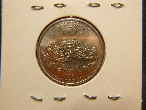 1999 D New Jersey 50 States and Territories Quarters
