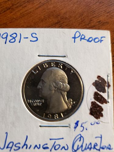 1981 S Washington Proof Quarter