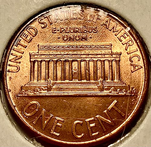 1990 P Lincoln Memorial Cent Small Cents