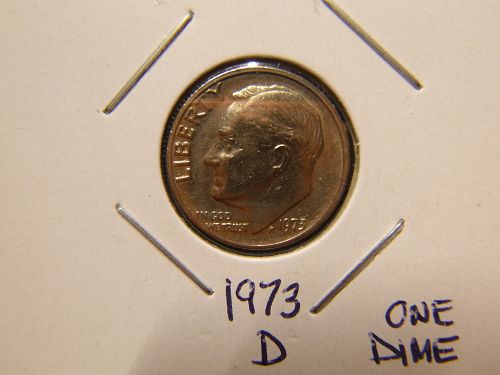 1973 D Roosevelt Dimes