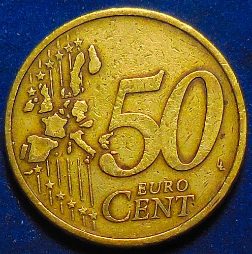 ✅2002 Fifty Euro Cent✅