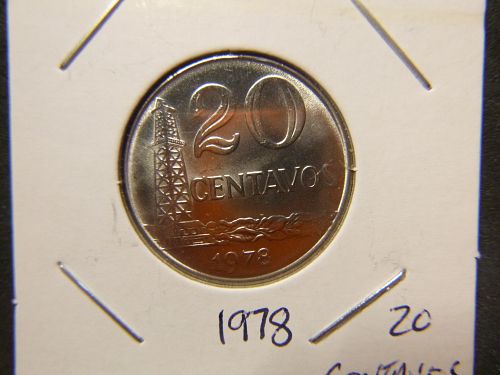 BRAZIL 1978 20 CENTAVOS