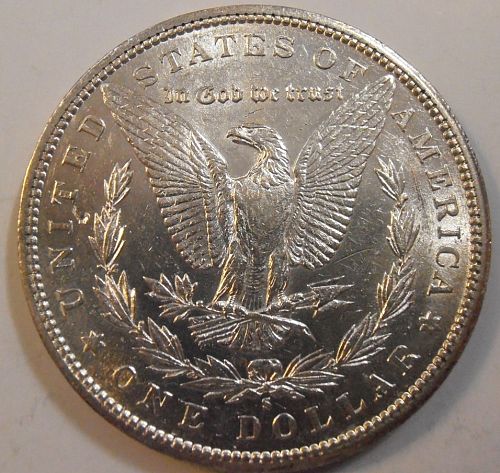 1887 S Morgan Silver Dollar AU (87SFN2)