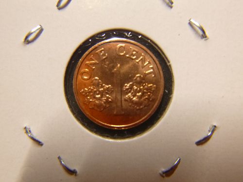 SINGUPURA SINGAPORE 1986 ONE CENT