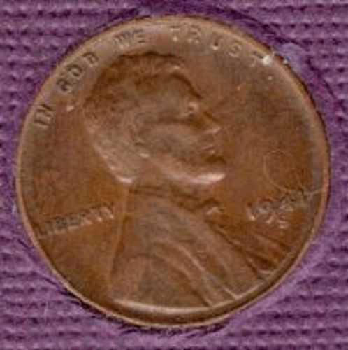 1941 S Lincoln Wheat Cent Small Cents -01-03