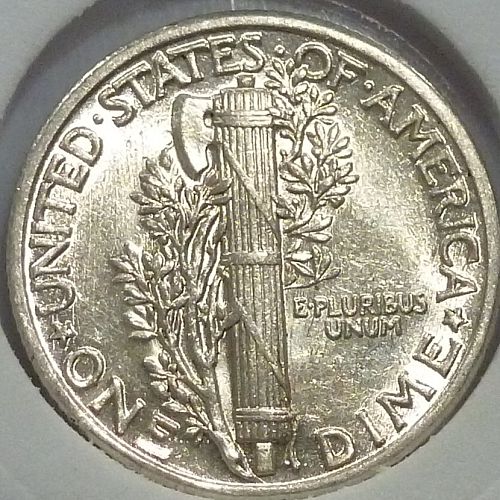 1936-P Uncirculated Mercury Dime  UNC (359-21)