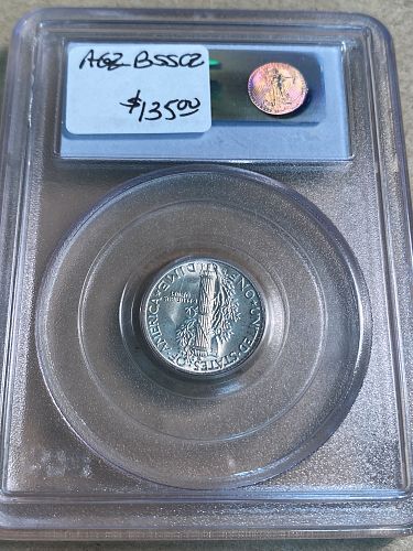 1937-D Mercury Silver Dime PCGS MS66 FB