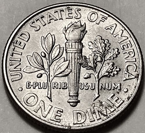 2015 P Roosevelt Dimes