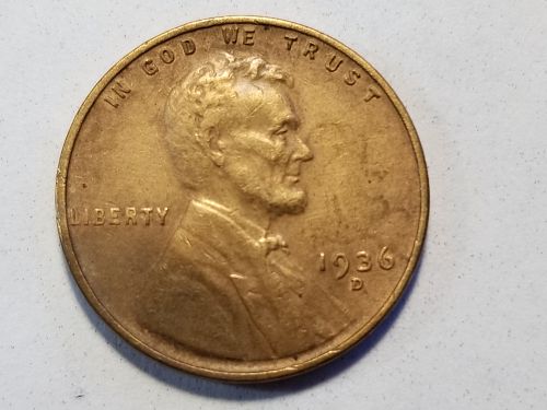1936 D Wheat Penny