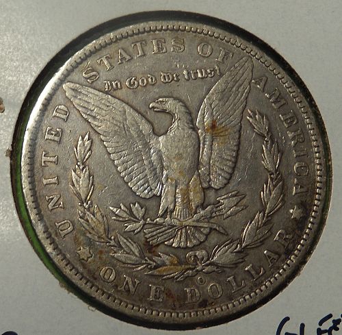 1887O Morgan Dollar  EF40  #$-1887O-3