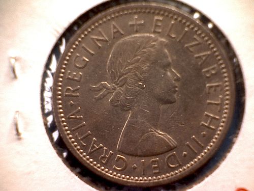 1966 GREAT BRITAIN "FLORIN" QUEEN ELIZABETH 11