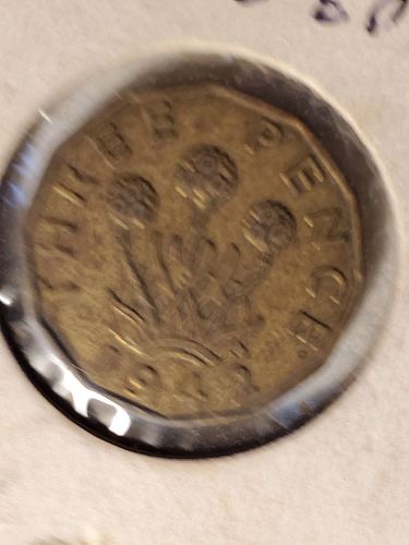 1942 Great Britain Three Pence