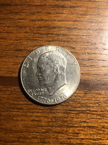 1976d Type 2 Eisenhower dollar NICE