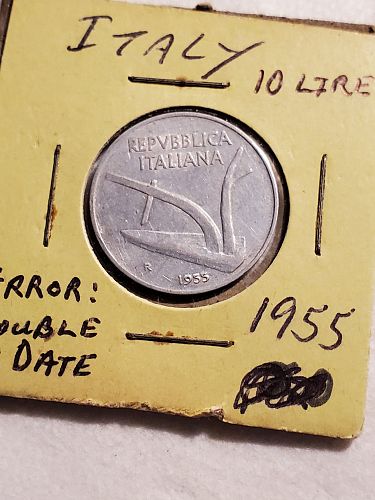 1955 Italy 10 Lire